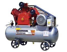 復盛牌W系列無油風冷往復空壓機